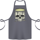 Skull Snare Drum Drummer Drumming Cotton Apron 100% Organic Steel