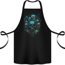 Skull Tree Gothic Heavy Metal Rock Music Biker Cotton Apron 100% Organic Black