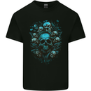 Skull Tree Gothic Heavy Metal Rock Music Biker Kids T-Shirt Childrens Black