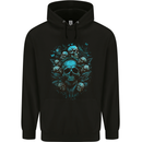 Skull Tree Gothic Heavy Metal Rock Music Biker Mens 80% Cotton Hoodie Black