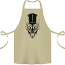 Skull With a Sword Gothic Heavy Metal Rock Cotton Apron 100% Organic Khaki