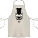 Skull With a Sword Gothic Heavy Metal Rock Cotton Apron 100% Organic Natural