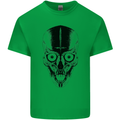 Skull With a Sword Gothic Heavy Metal Rock Kids T-Shirt Childrens Irish Green