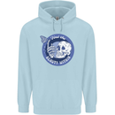 Skull & Butterfly Find the Beauty Within Childrens Kids Hoodie Light Blue