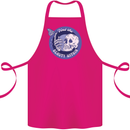 Skull & Butterfly Find the Beauty Within Cotton Apron 100% Organic Pink