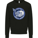 Skull & Butterfly Find the Beauty Within Kids Sweatshirt Jumper Black