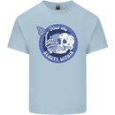 Skull & Butterfly Find the Beauty Within Kids T-Shirt Childrens Light Blue