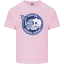 Skull & Butterfly Find the Beauty Within Kids T-Shirt Childrens Light Pink