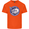 Skull & Butterfly Find the Beauty Within Kids T-Shirt Childrens Orange