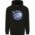 Skull & Butterfly Find the Beauty Within Mens 80% Cotton Hoodie Black