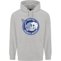 Skull & Butterfly Find the Beauty Within Mens 80% Cotton Hoodie Sports Grey