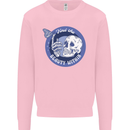 Skull & Butterfly Find the Beauty Within Mens Sweatshirt Jumper Light Pink