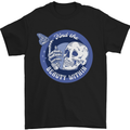 Skull & Butterfly Find the Beauty Within Mens T-Shirt Cotton Gildan Black