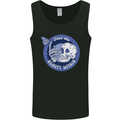 Skull & Butterfly Find the Beauty Within Mens Vest Tank Top Black