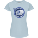 Skull & Butterfly Find the Beauty Within Womens Petite Cut T-Shirt Light Blue