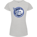 Skull & Butterfly Find the Beauty Within Womens Petite Cut T-Shirt Sports Grey
