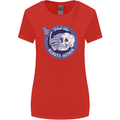Skull & Butterfly Find the Beauty Within Womens Wider Cut T-Shirt Red