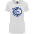 Skull & Butterfly Find the Beauty Within Womens Wider Cut T-Shirt White
