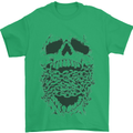 Skull and Chains Motorcycle Motorbike Biker Mens T-Shirt Cotton Gildan Irish Green