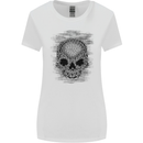 Skull of Chains Womens Wider Cut T-Shirt White