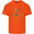 Skuncle Uncle That Smokes Weed Funny Drugs Mens Cotton T-Shirt Tee Top Orange