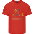Skuncle Uncle That Smokes Weed Funny Drugs Mens Cotton T-Shirt Tee Top Red