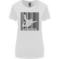 Skydiving Barcode Skydive Skydiver Freefall Womens Wider Cut T-Shirt White