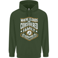 Skydiving Clouds Are Family Skydiver Childrens Kids Hoodie Forest Green