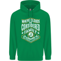 Skydiving Clouds Are Family Skydiver Childrens Kids Hoodie Irish Green