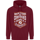 Skydiving Clouds Are Family Skydiver Childrens Kids Hoodie Maroon