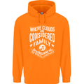 Skydiving Clouds Are Family Skydiver Childrens Kids Hoodie Orange
