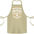 Skydiving Clouds Are Family Skydiver Cotton Apron 100% Organic Khaki