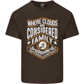 Skydiving Clouds Are Family Skydiver Kids T-Shirt Childrens Chocolate