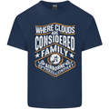 Skydiving Clouds Are Family Skydiver Kids T-Shirt Childrens Navy Blue