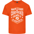 Skydiving Clouds Are Family Skydiver Kids T-Shirt Childrens Orange
