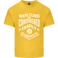 Skydiving Clouds Are Family Skydiver Kids T-Shirt Childrens Yellow