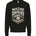 Skydiving Clouds Are Family Skydiver Mens Sweatshirt Jumper Black