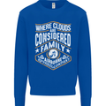 Skydiving Clouds Are Family Skydiver Mens Sweatshirt Jumper Royal Blue