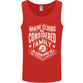 Skydiving Clouds Are Family Skydiver Mens Vest Tank Top Red