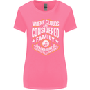 Skydiving Clouds Are Family Skydiver Womens Wider Cut T-Shirt Azalea