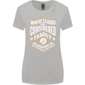 Skydiving Clouds Are Family Skydiver Womens Wider Cut T-Shirt Sports Grey