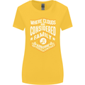Skydiving Clouds Are Family Skydiver Womens Wider Cut T-Shirt Yellow