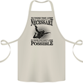 Skydiving No Explanation Freefall Funny Cotton Apron 100% Organic Natural