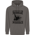 Skydiving No Explanation Freefall Funny Mens 80% Cotton Hoodie Charcoal