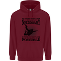 Skydiving No Explanation Freefall Funny Mens 80% Cotton Hoodie Maroon