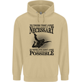 Skydiving No Explanation Freefall Funny Mens 80% Cotton Hoodie Sand