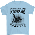 Skydiving No Explanation Freefall Funny Mens T-Shirt Cotton Gildan Light Blue