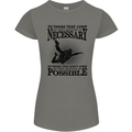Skydiving No Explanation Freefall Funny Womens Petite Cut T-Shirt Charcoal