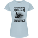 Skydiving No Explanation Freefall Funny Womens Petite Cut T-Shirt Light Blue