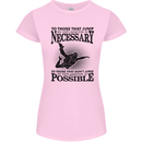 Skydiving No Explanation Freefall Funny Womens Petite Cut T-Shirt Light Pink